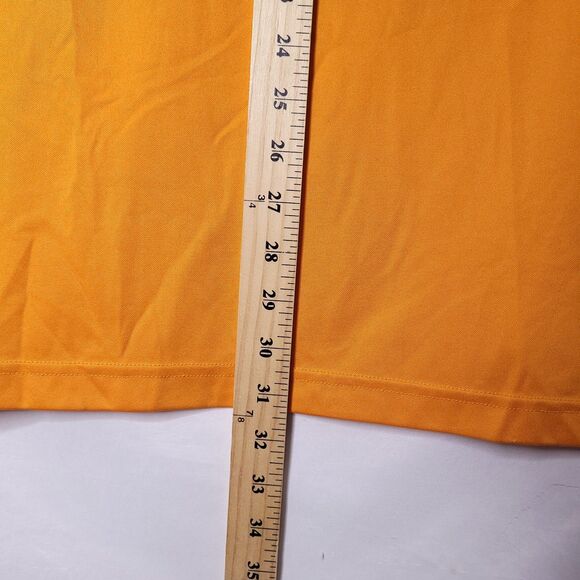 Nike Tennessee Volunteers Polo Shirt Mens Large Orange, Gray Dri Fit - Picture 6 of 11